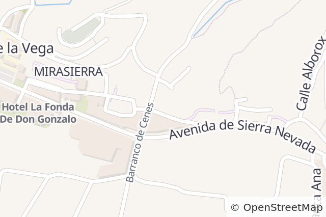 Mapa de ubicación de la propiedad