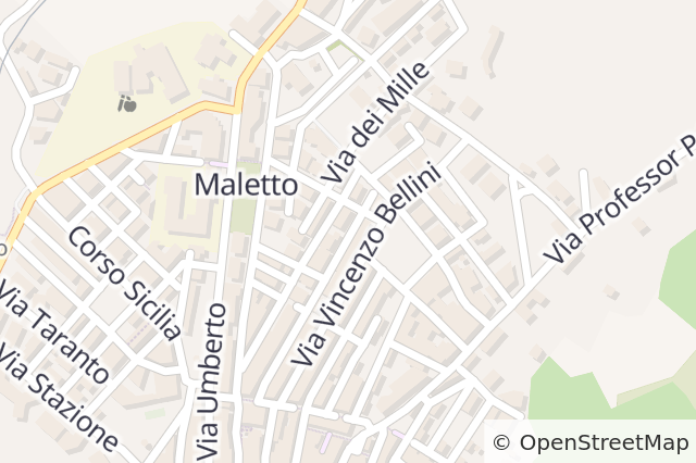 Mappa della localizzazione della proprietà