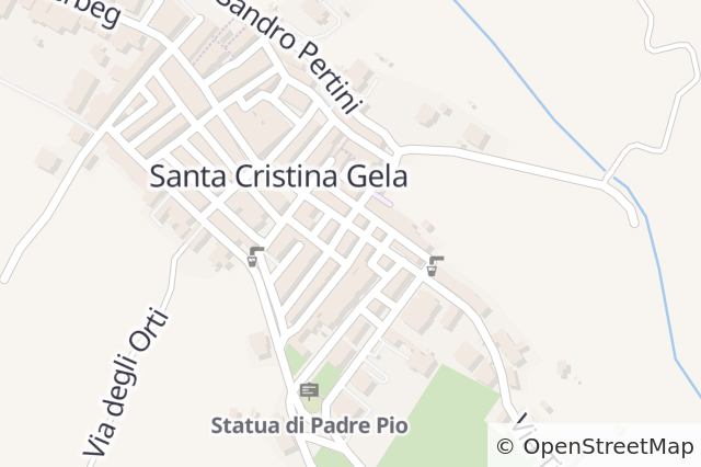 Mappa della localizzazione della proprietà