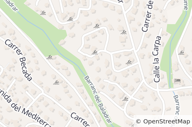 Mapa de ubicación de la propiedad