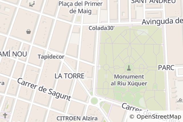 Mapa de ubicación de la propiedad