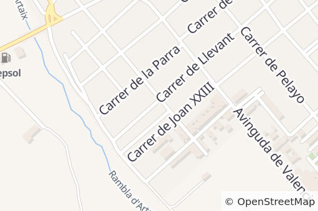 Mapa de ubicación de la propiedad