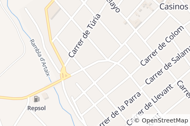 Mapa de ubicación de la propiedad