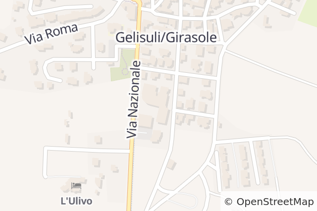 Mappa della localizzazione della proprietà