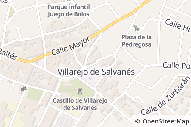 Mapa de ubicación de la propiedad