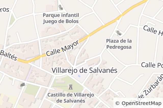 Mapa de ubicación de la propiedad