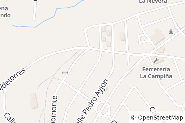 Mapa de ubicación de la propiedad
