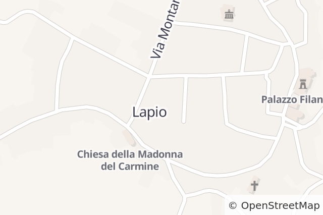 Mappa della localizzazione della proprietà