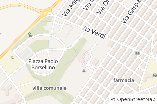 Mappa della localizzazione della proprietà