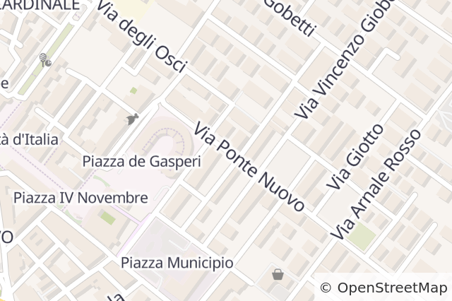 Mappa della localizzazione della proprietà