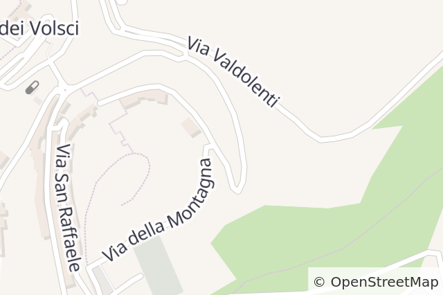 Mappa della localizzazione della proprietà