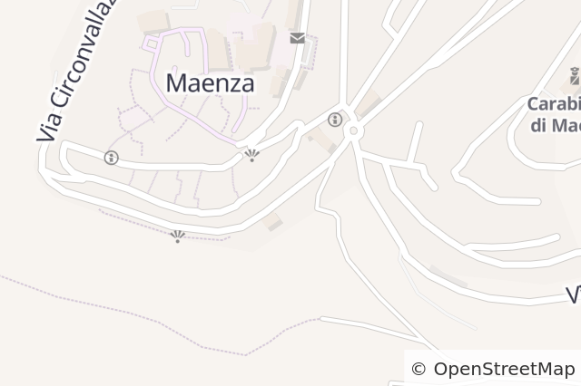 Mappa della localizzazione della proprietà