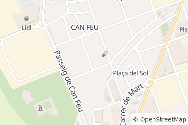 Mapa de ubicación de la propiedad