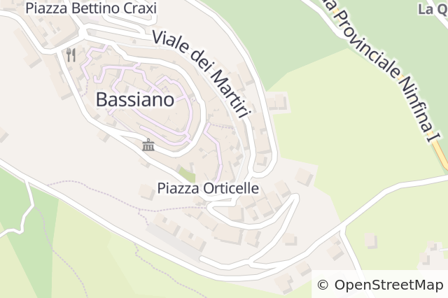 Mappa della localizzazione della proprietà
