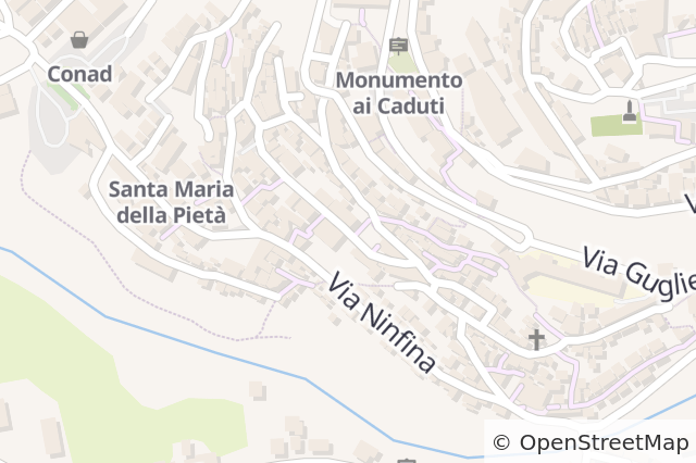 Mappa della localizzazione della proprietà