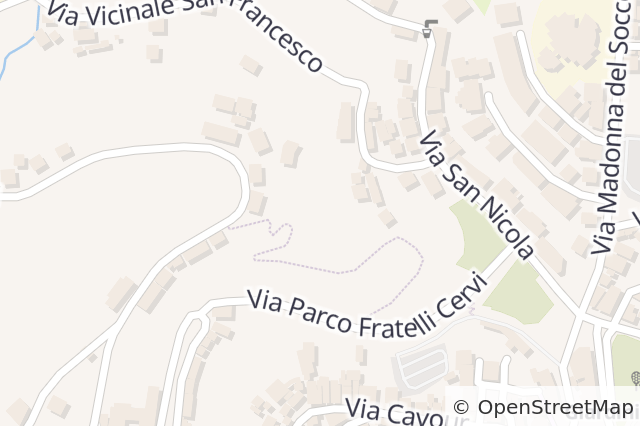 Mappa della localizzazione della proprietà