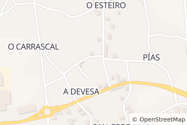 Mapa de ubicación de la propiedad