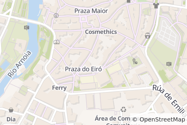 Mapa de ubicación de la propiedad