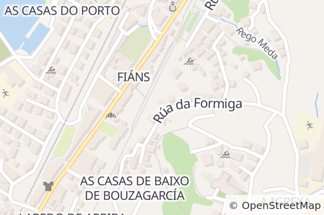 Mapa de ubicación de la propiedad
