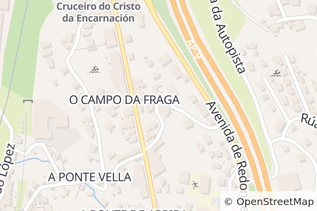 Mapa de ubicación de la propiedad