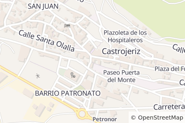 Mapa de ubicación de la propiedad