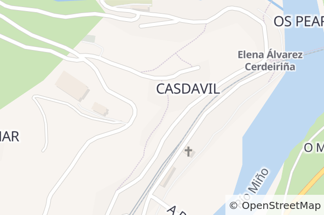 Mapa de ubicación de la propiedad