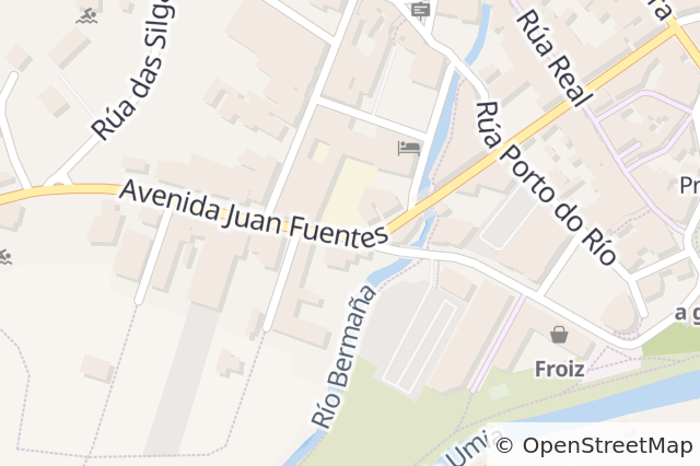 Mapa de ubicación de la propiedad