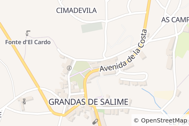 Mapa de ubicación de la propiedad