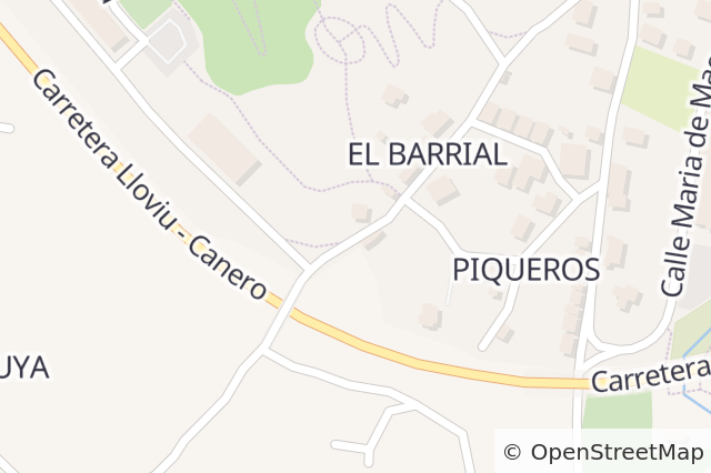 Mapa de ubicación de la propiedad