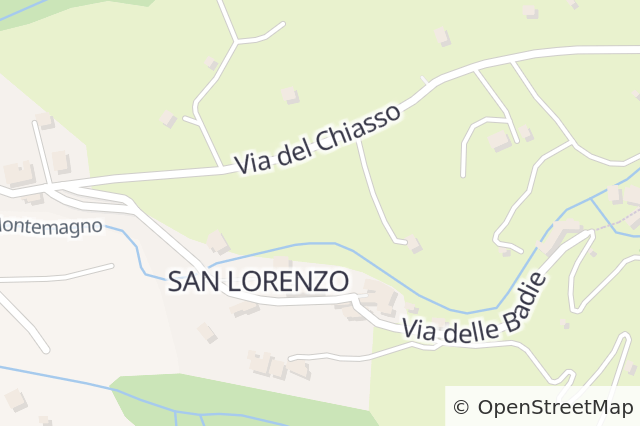Mappa della localizzazione della proprietà