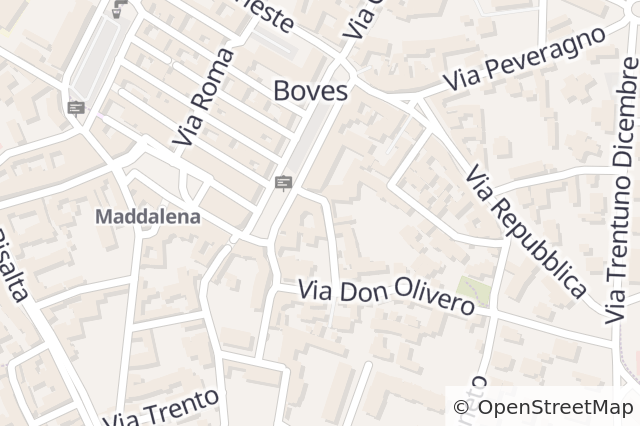 Mappa della localizzazione della proprietà