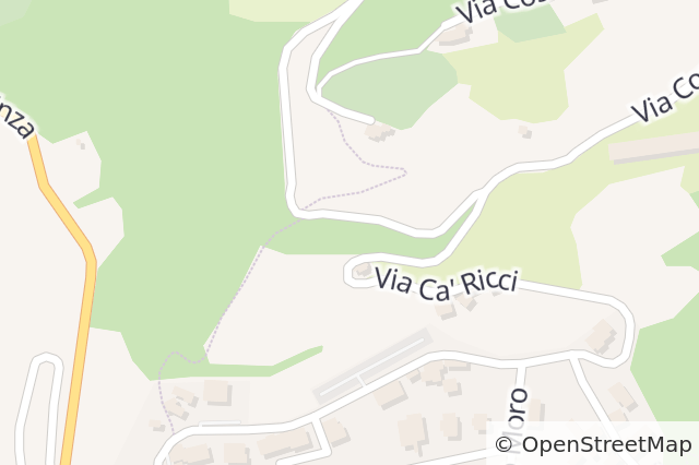 Mappa della localizzazione della proprietà