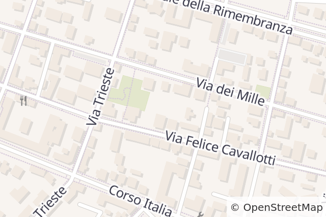 Mappa della localizzazione della proprietà