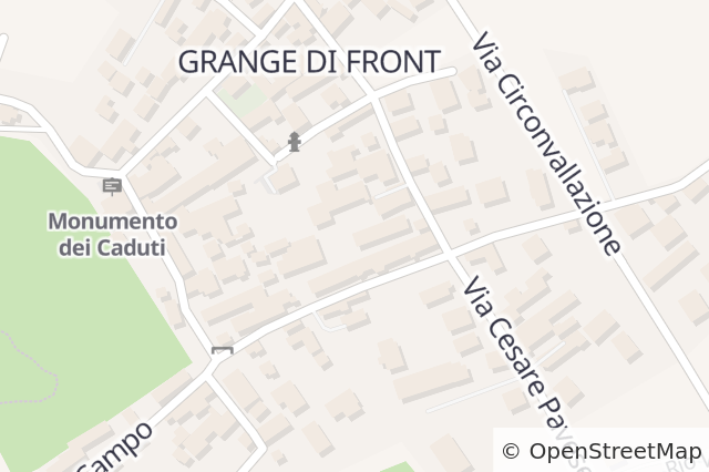 Mappa della localizzazione della proprietà