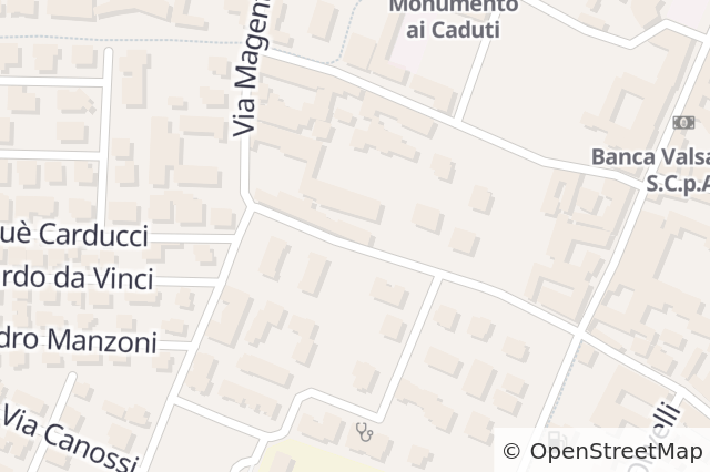 Mappa della localizzazione della proprietà