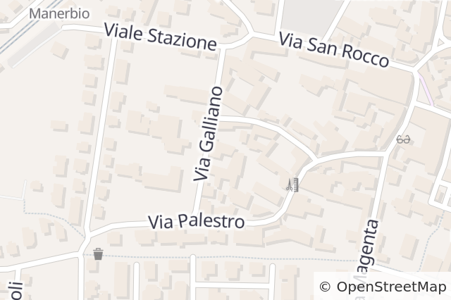 Mappa della localizzazione della proprietà