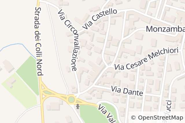 Mappa della localizzazione della proprietà
