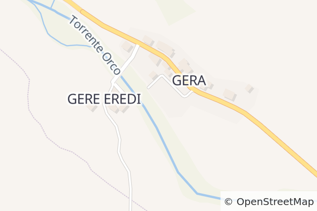 Mappa della localizzazione della proprietà