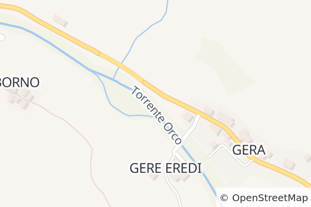 Mappa della localizzazione della proprietà