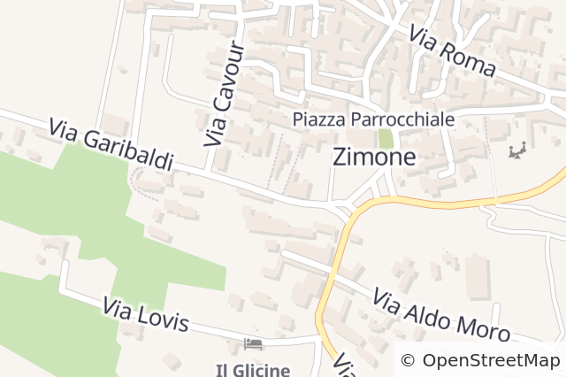 Mappa della localizzazione della proprietà