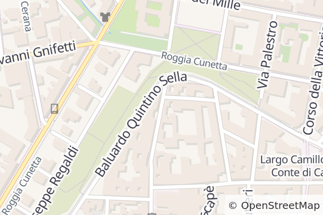 Mappa della localizzazione della proprietà
