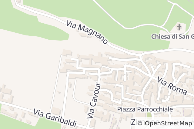 Mappa della localizzazione della proprietà