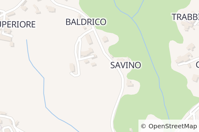 Mappa della localizzazione della proprietà