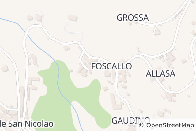 Mappa della localizzazione della proprietà