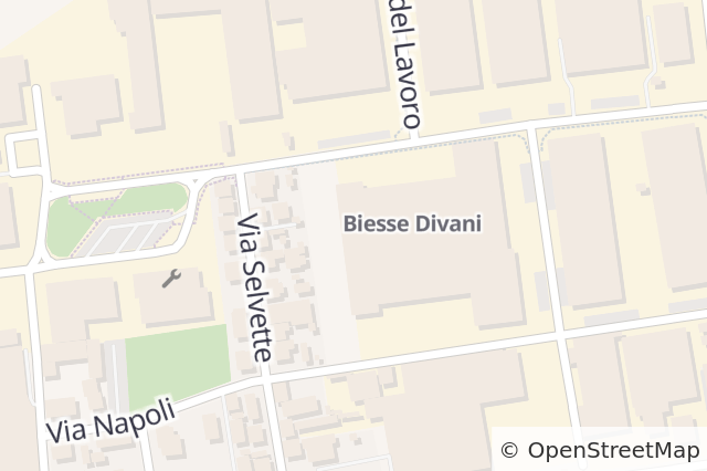 Mappa della localizzazione della proprietà