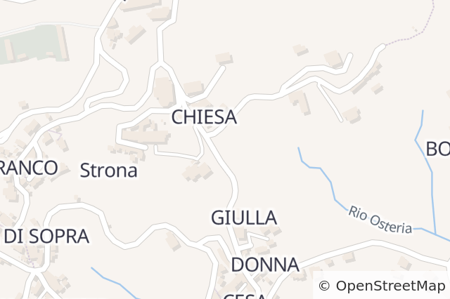 Mappa della localizzazione della proprietà