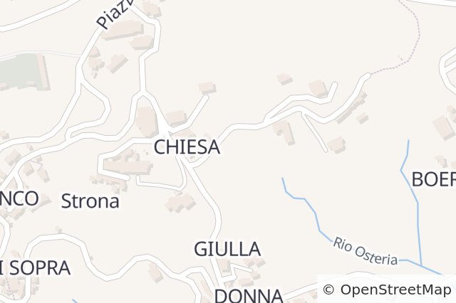 Mappa della localizzazione della proprietà