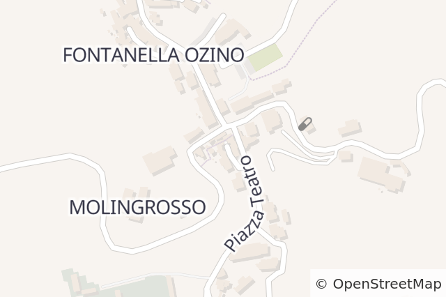 Mappa della localizzazione della proprietà