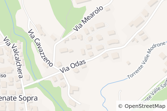 Mappa della localizzazione della proprietà