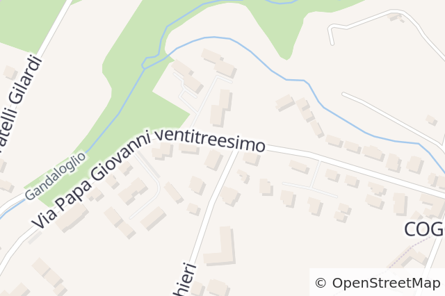 Mappa della localizzazione della proprietà